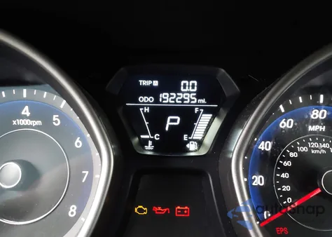 2012 Hyundai Elantra Limited из США, поврежденный, VIN 5NPDH4AE3CH081272